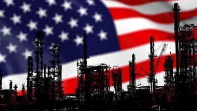 تولید نفت آمریکا